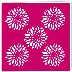 Gerbera Daisies Floral Greetings Card