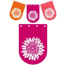 Gerbera Daisy Flower Bunging Garland Flag