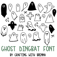 Ghost Dingbat Font