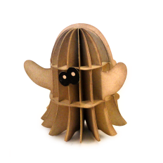 Ghost 3D Slice Half Form