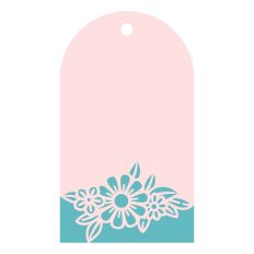 Floral Gift tag