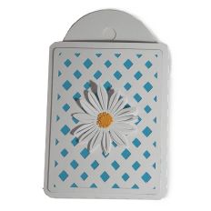 Daisy Lattice Gift Tag Gift Card Holder SVG Cut File