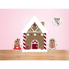 Cowboy Gingerbread house 