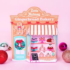 Gingerbread Bakery 3D Box 