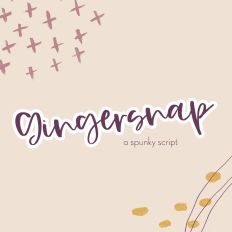 Gingersnap Script