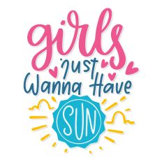 Girls just wanna have sun