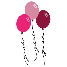 GIRLS GIRLS GIRLS BALLOON BOUQUET - RABEA BILZ
