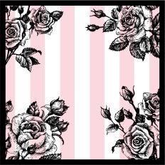 Girly Floral Background Pattern