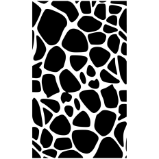 Giraffe Print and Cut Pattern Wild Safari Animal Skin