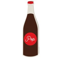 Retro Pop Bottle card