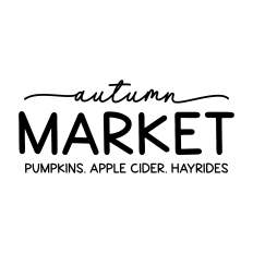 autumn market - pumpkins, apple cider, hayrides