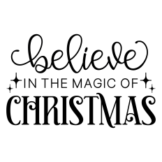 believe in the magic of christmas