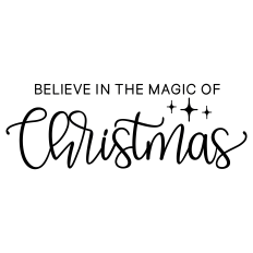 believe in the magic of christmas