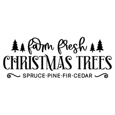 farm fresh christmas trees