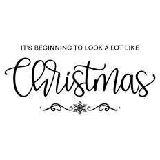 it's beginning to look a lot like christmas