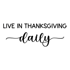 live in thanksgiving daily