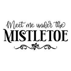 meet me under the mistletoe