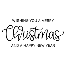 wishing you a merry christmas and a happy new year