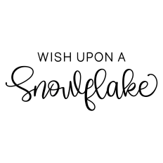 wish upon a snowflake
