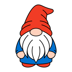 Cute Gnome SVG | Scandinavian Designs