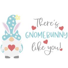 Easter Bunny Gnome Hearts