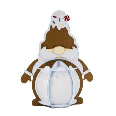 Gnome Gingerbread Lantern
