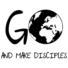 Go and Make Disciples Christian T-Shirt Design – Faith-Based SVG & Iron-On Decal