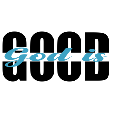God is GOOD - Christian Word Art