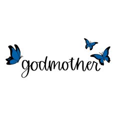 Godmother with Butterflies