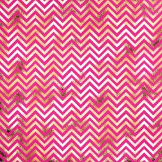 Pink and Gold Foiled Chevron Background Pattern