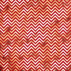 Red and Gold Foiled Chevron Background Pattern