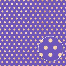 Purple and Gold Glitter Polkadot Background Pattern