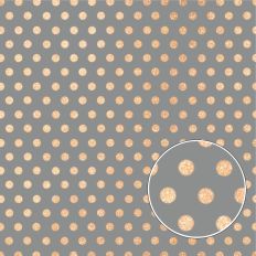 Gray and Gold Glitter Polkadot Background Pattern