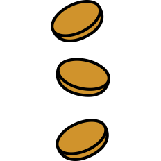 Three Gold Coins