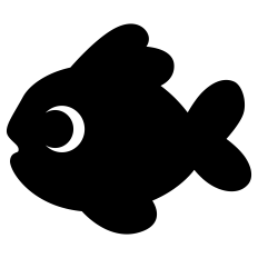 Goldfish Silhouette