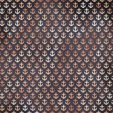 Charcoal and Gold Foil Anchor Background