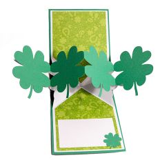 Clover Twist and Pop Card
