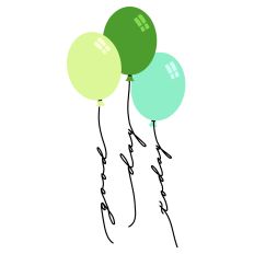 GOOD DAY TODAY BALLOON BOUQUET - RABEA BILZ