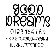 Good Dreams Font