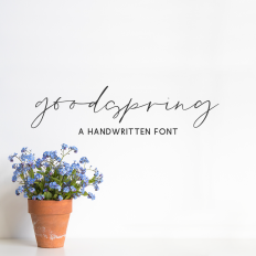 Goodspring Script Font