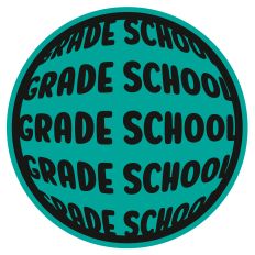 Grade School Layered Monogram