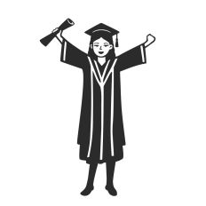 Graduation girl