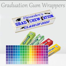 Graduation Custom Gum Wrapper 