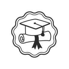 Graduation Badge