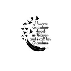 I have an angel in Heaven i call her grandma SVG