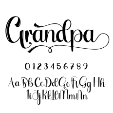 Grandpa Font