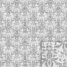 Gray Textured Damask Printable Pattern