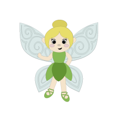 Fairy Layered Design, Blonde Fairy, Fairytale Cut File