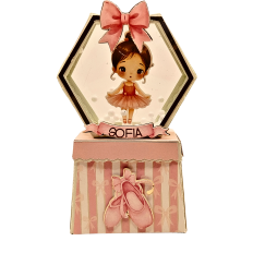 Rotating ballerina box