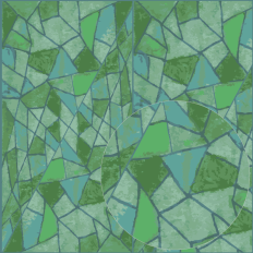 Green Stained Glass Printable Background